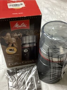 Melitta by Hamilton Beach Coffee Grinder